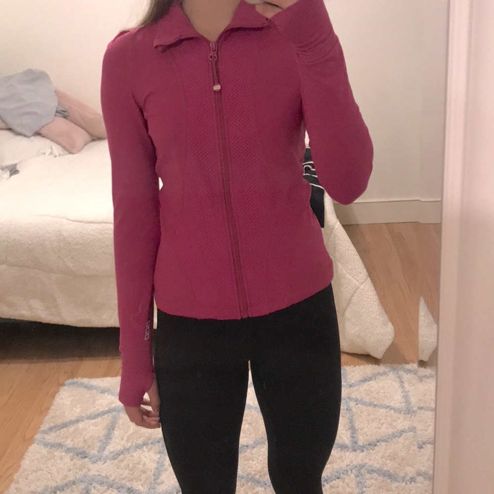 Athletic zip up